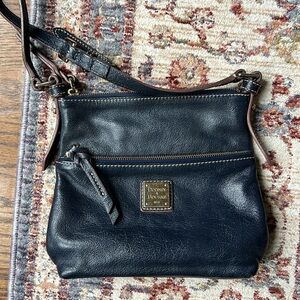 Dooney & Bourke Blue Crossbody Bag 7.5x9 inches
